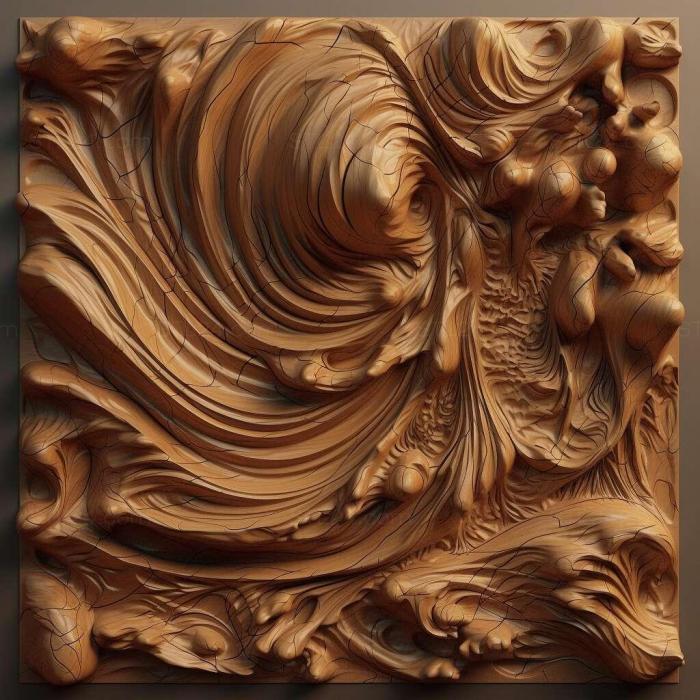 Patterns and decorations (stl dense 4, PATTERN_824) 3D models for cnc